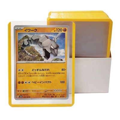 Настроенное логотип ПВХ Toploaders Защитники 35pt Top Loading Card Holder Для торговых карт