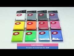 Рукави карты торговой операции цвета высококачественной таможни нормального размера 66x91mm рукавов MTG карты игры штейновые