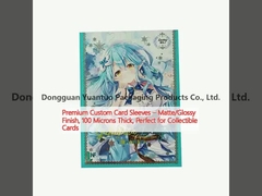 Премиальные картонные рукава   Матовая / глянцевая отделка, толщина 100 микронов, идеально подходит для коллекционных карт